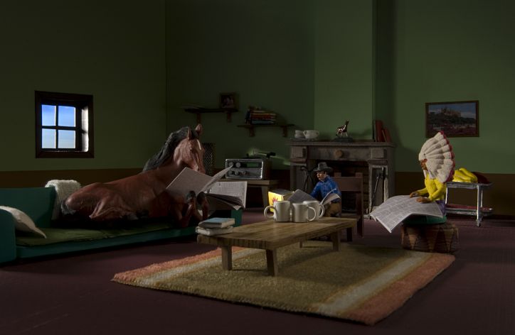 Кадры из Паника в деревне (2009)