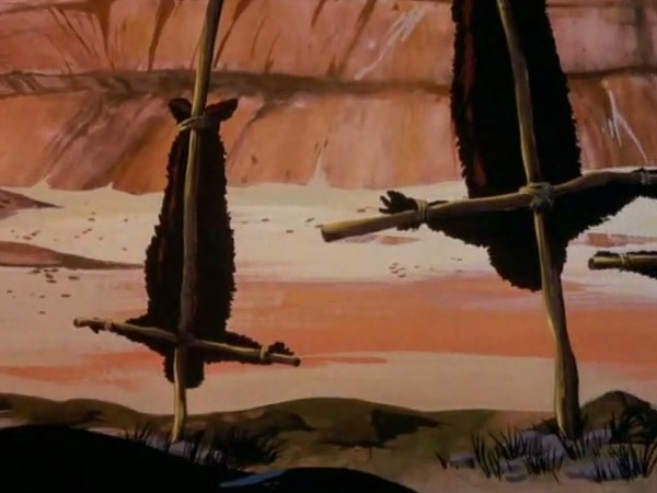 Кадры из Возвращение на планету обезьян (1975)