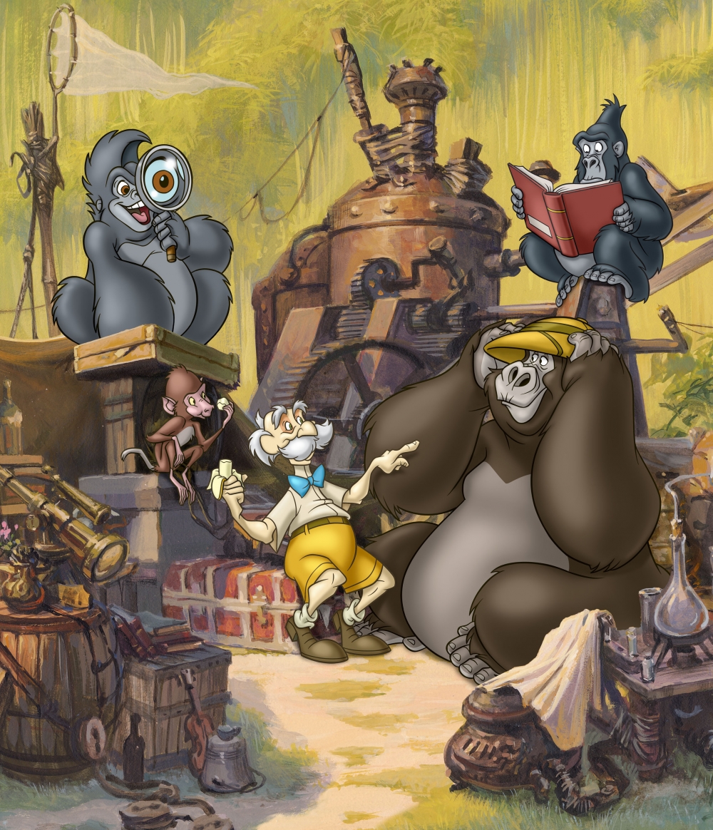 Кадры из Легенда о Тарзане (2001)