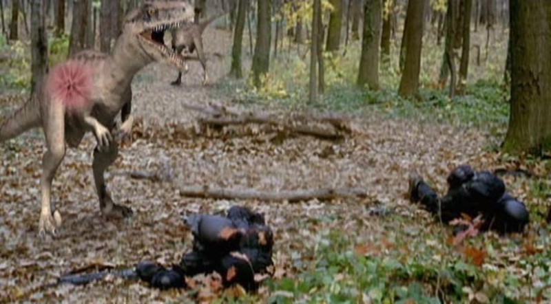 Кадры из Остров раптора (2004)