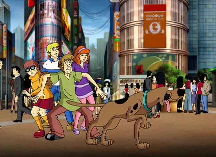 Кадры из Скуби-Ду и меч самурая (2009)