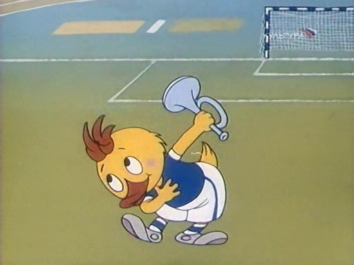 Кадры из Как утёнок-музыкант стал футболистом (1978)