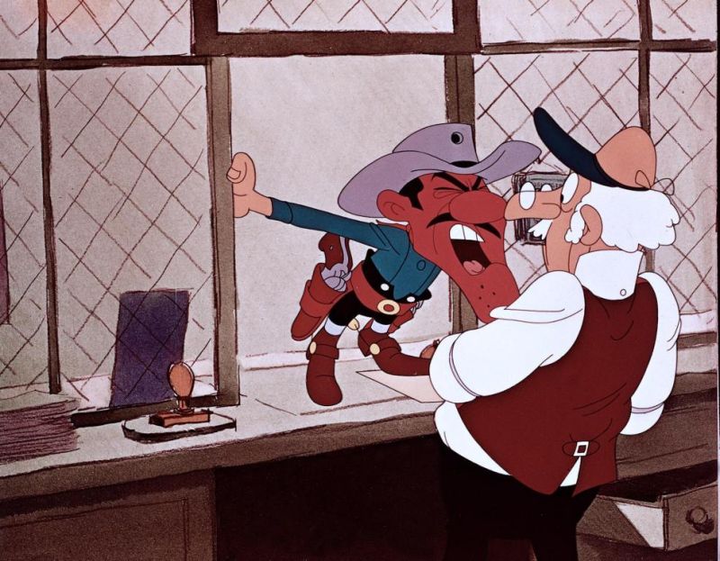 Кадры из Счастливчик Люк (1971)