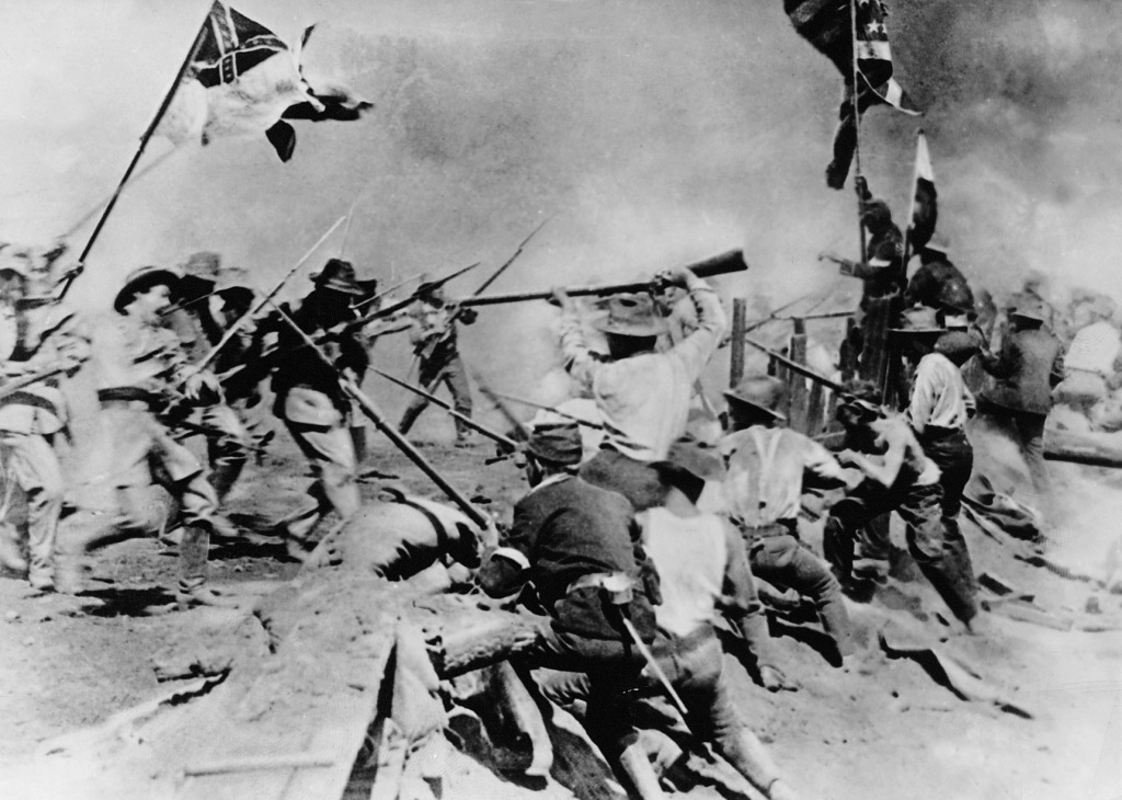 Кадры из Рождение нации (1915)