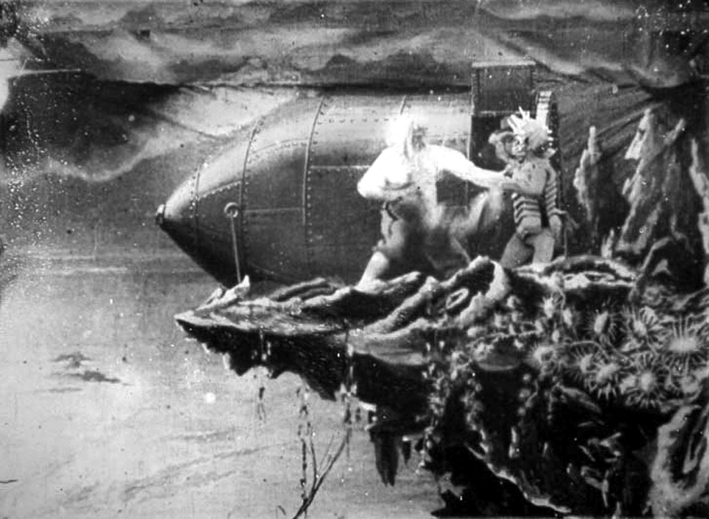 Кадры из Путешествие на Луну (1902)