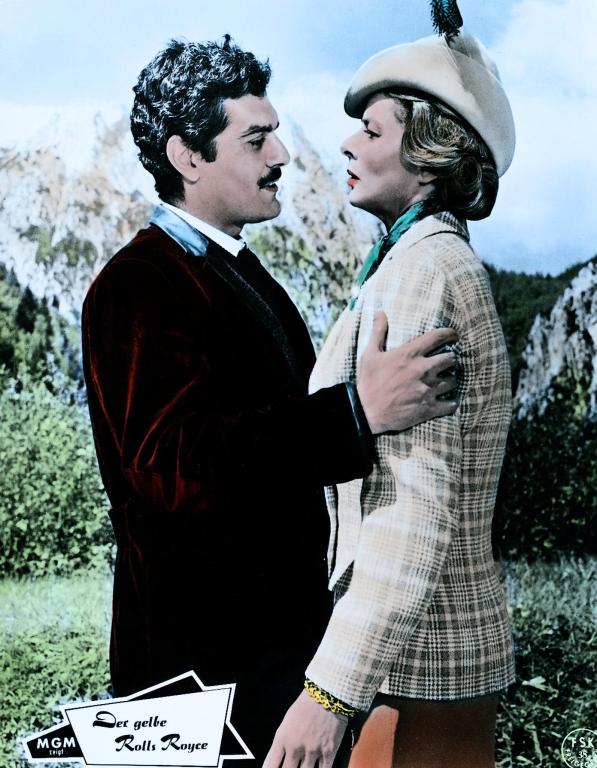 Кадры из Желтый роллс-ройс (1964)