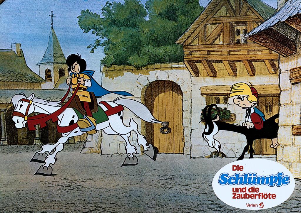 Кадры из Смурфики и волшебная флейта (1976)