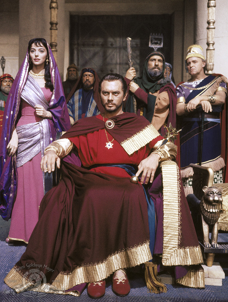 Кадры из Соломон и Шеба (1959)