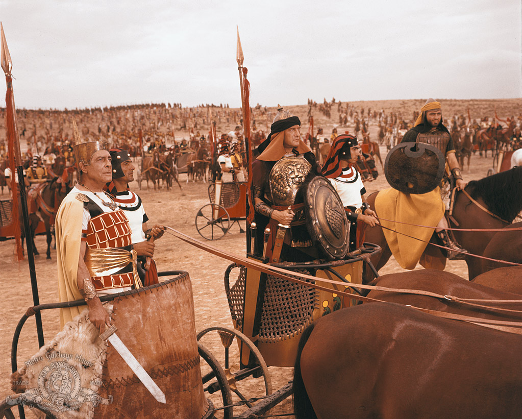 Кадры из Соломон и Шеба (1959)