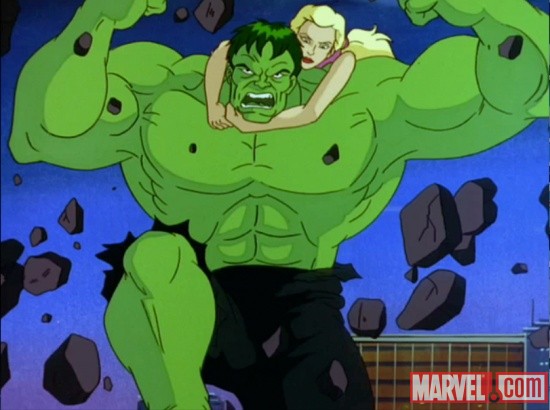 Кадры из Невероятный Халк (1996)