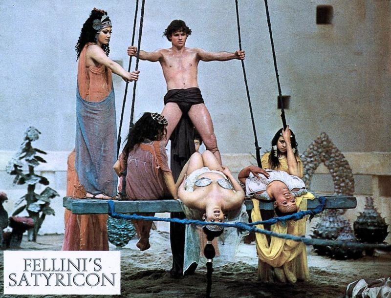 Кадры из Сатирикон (1969)