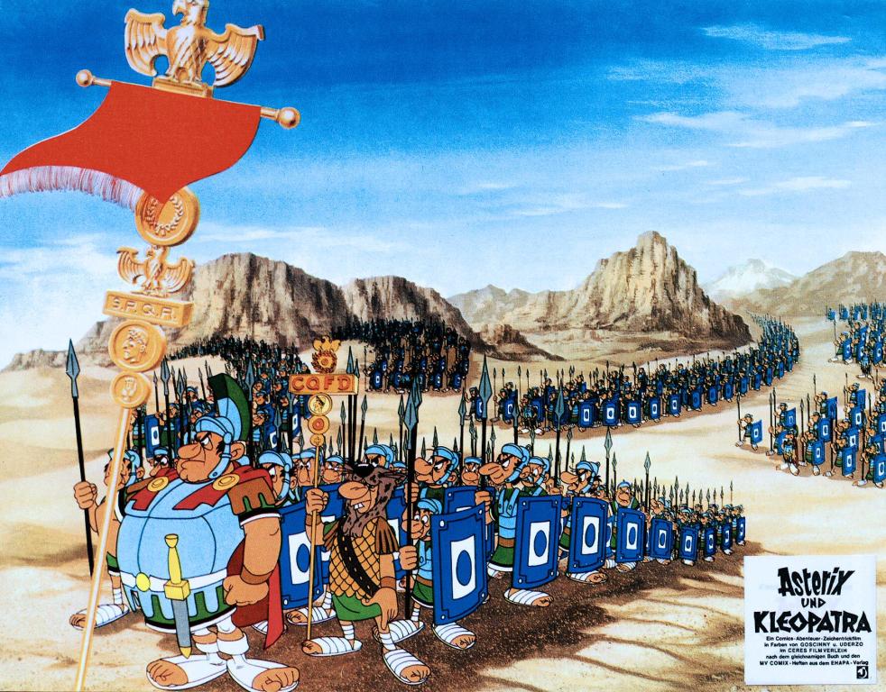 Кадры из Астерикс и Клеопатра (1968)