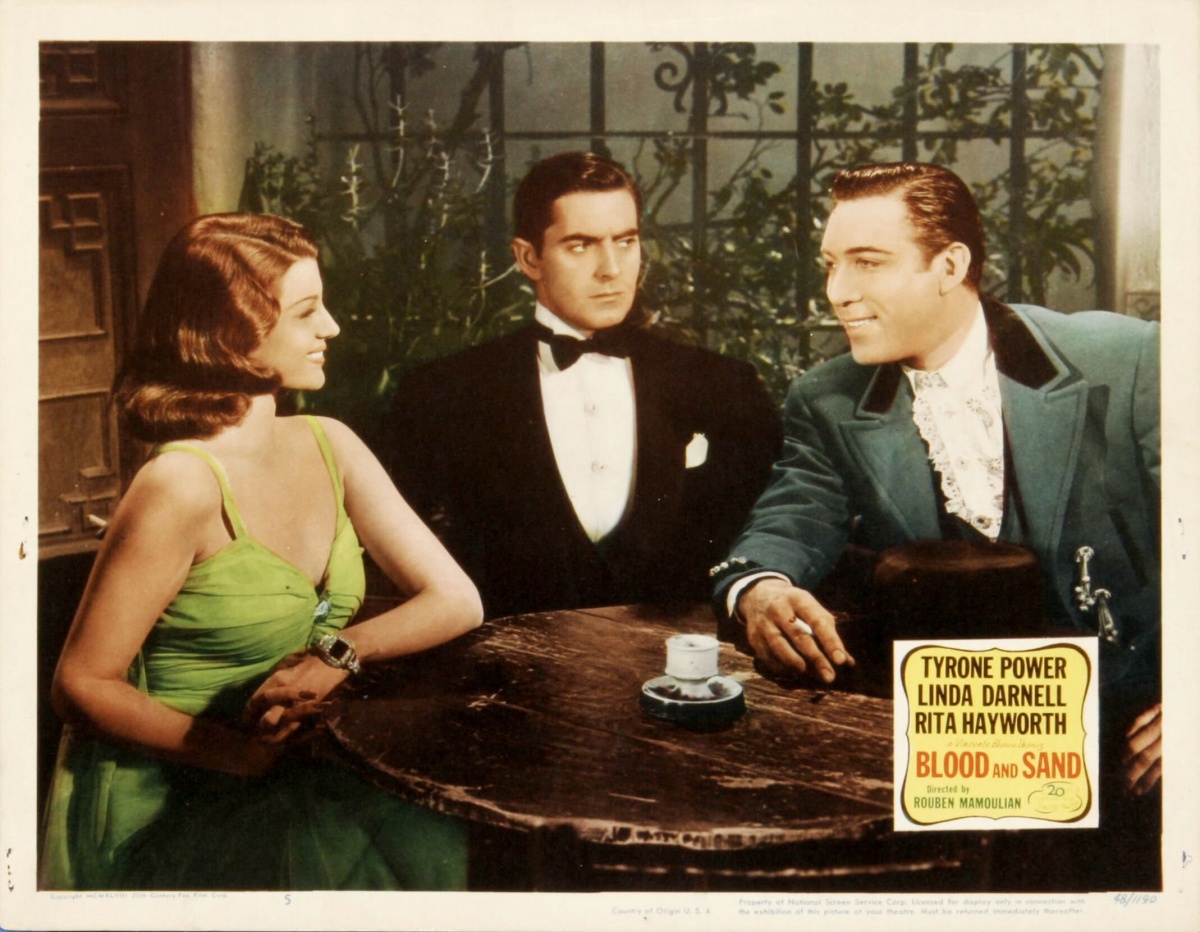 Кадры из Кровь и песок (1941)