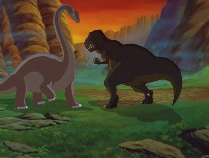 Земля До Начала Времен 6: Тайна Скалы Динозавров (1998)