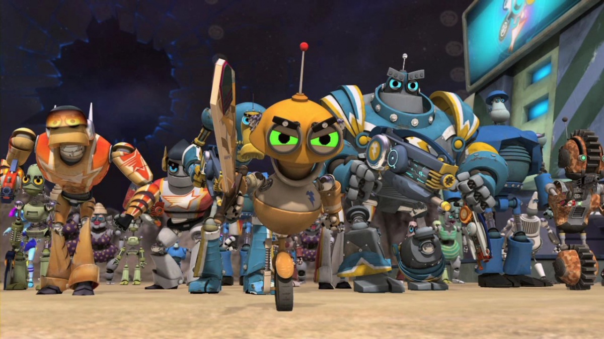 Кадры из Болт и Блип спешат на помощь (2012)