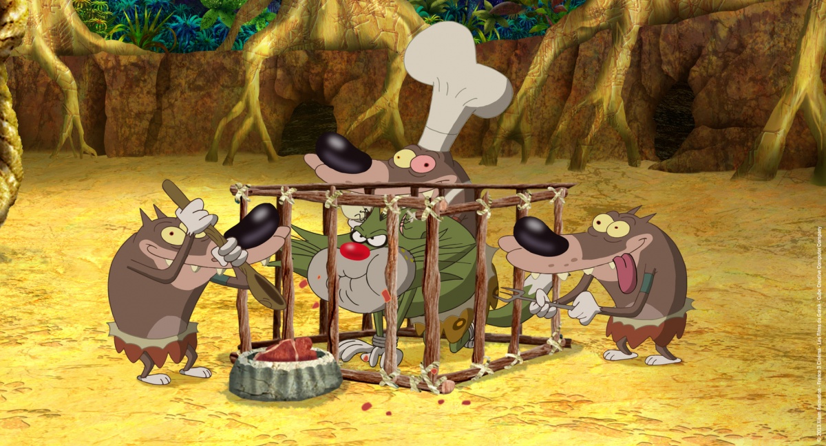 Невероятные приключения кота / Огги и тараканы (2013)