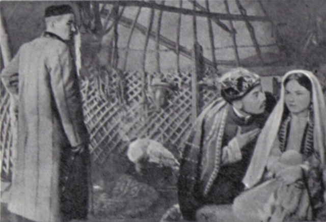 Кадры из Песни Абая (1946)