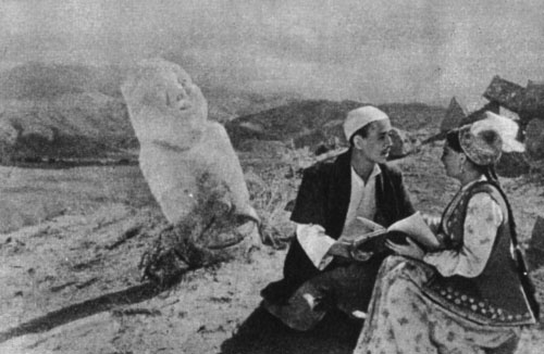 Кадры из Песни Абая (1946)