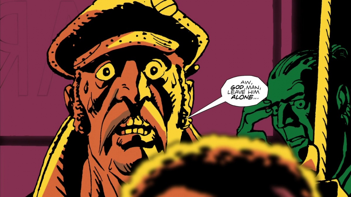 Кадры из Хранители: Видеокомикс (2008)