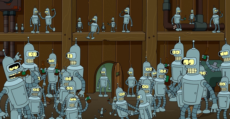 Кадры из Футурама (1999)