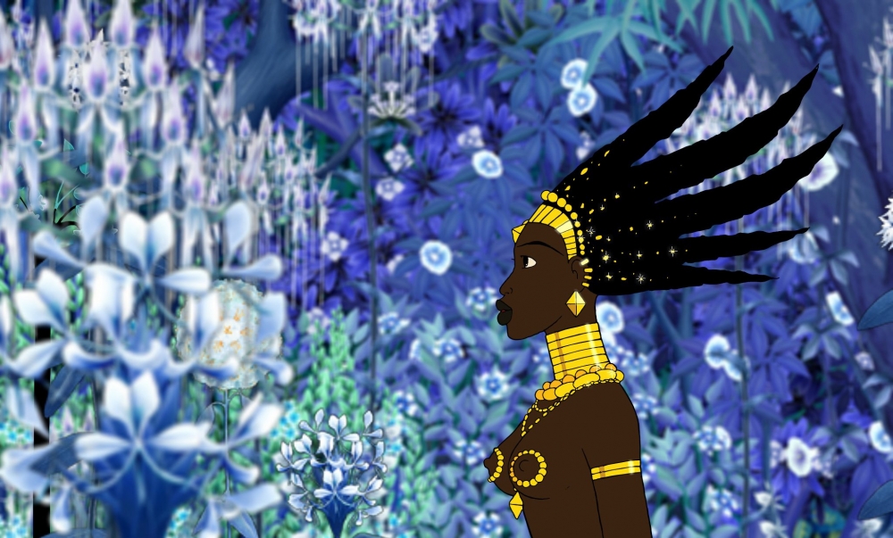 Кадры из Кирику и Колдунья (1998)