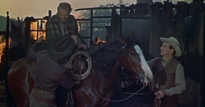 Кадры из Человек из Биттер Ридж (1955)