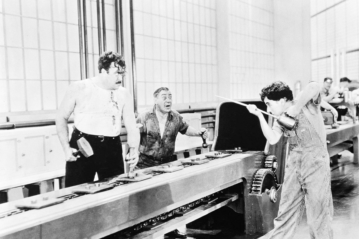 Кадры из Новые времена (1936)