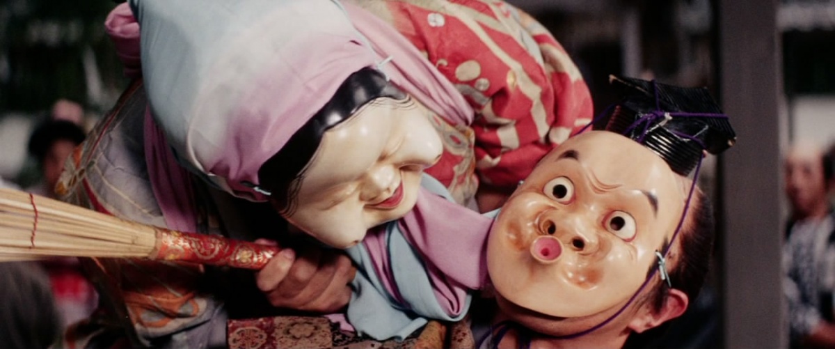 Кадры из Спасение слепого самурая (1967)