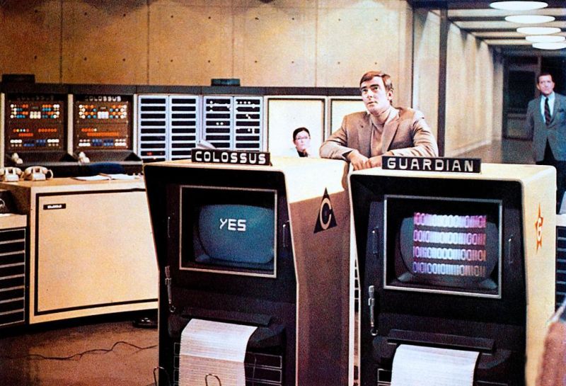 Кадры из Колосс: Проект Форбина (1970)