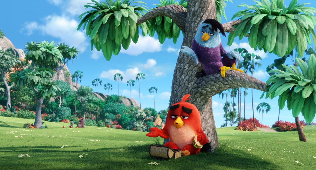 Кадры из Angry Birds в кино (2016)