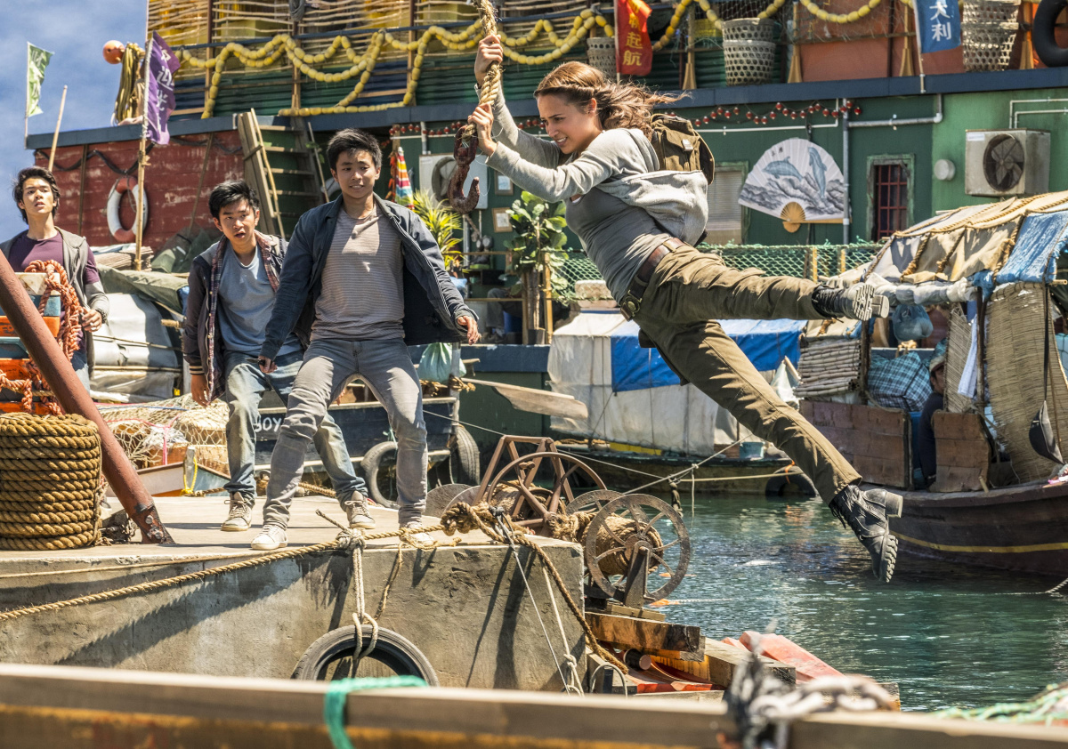 Кадры из Tomb Raider: Лара Крофт (2018)