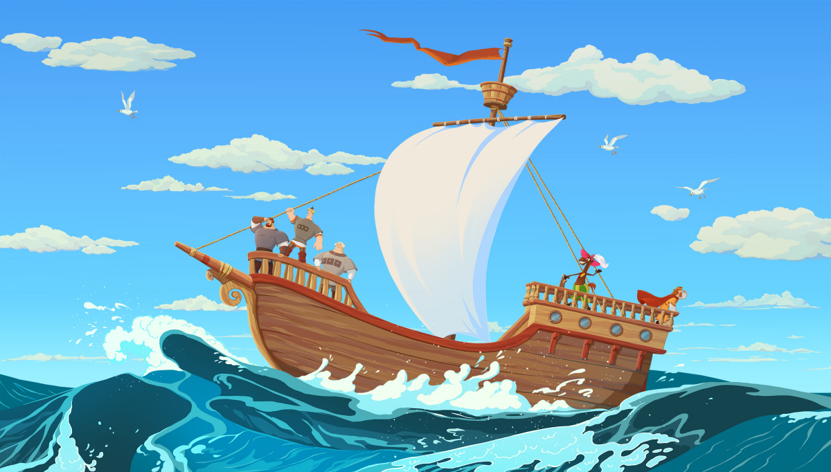 Кадры из Три богатыря и Наследница престола (2019)