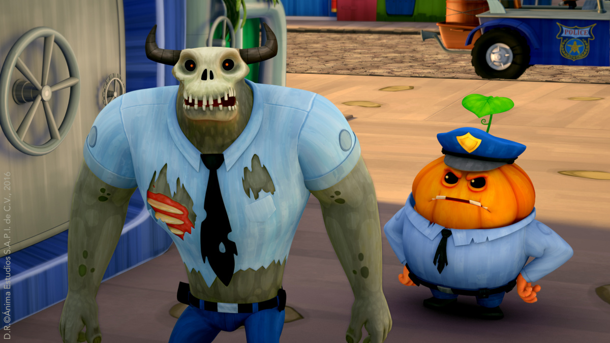 Кадры из Тайна семьи монстров (2017)