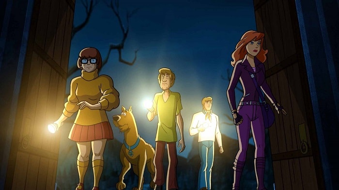 Кадры из Скуби-Ду и проклятье тринадцатого призрака (2019)