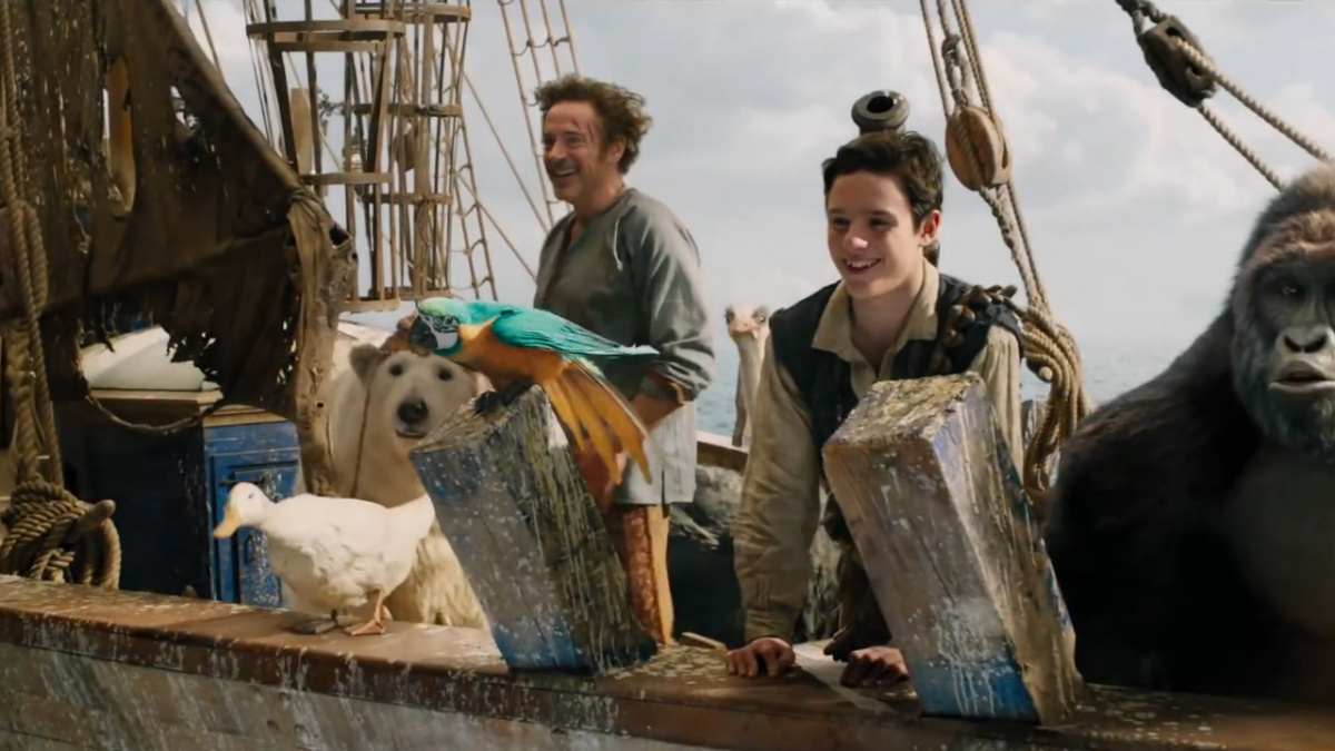 Кадры из Удивительное путешествие доктора Дулиттла (2020)