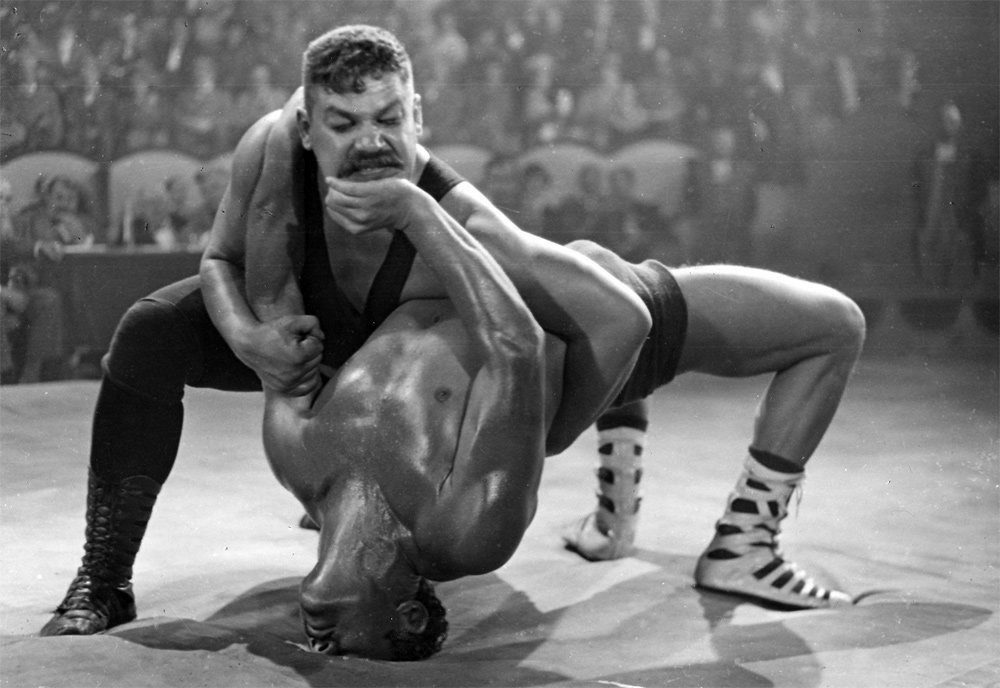 Кадры из Борец и клоун (1957)