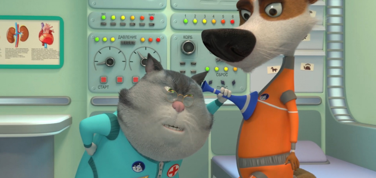 Кадры из Белка и Стрелка. Тайны космоса (2018)