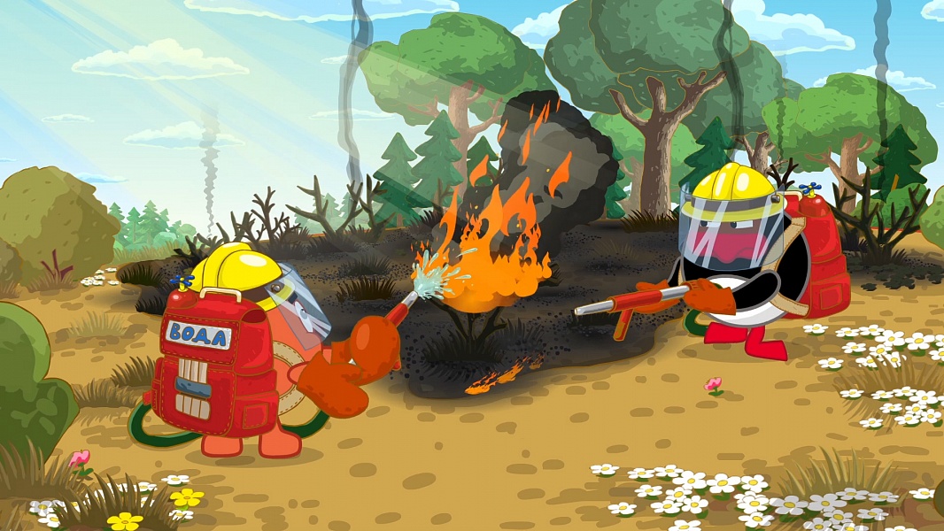 Кадры из Смешарики. Азбука защиты леса (2019)