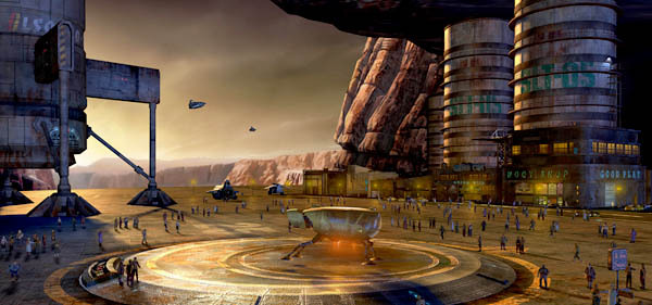 Кадры из Звездная битва: Сквозь пространство и время (2005)