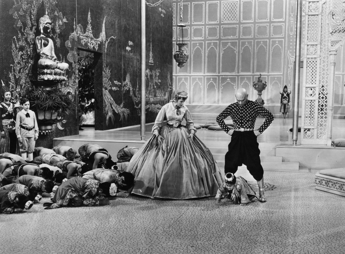Кадры из Король и я (1956)