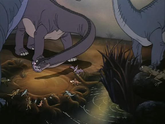 Кадры из Земля До Начала Времен (1988)