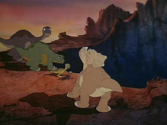 Кадры из Земля До Начала Времен (1988)