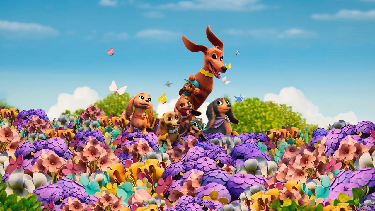 Кадры из Претцель и щенки (2022)