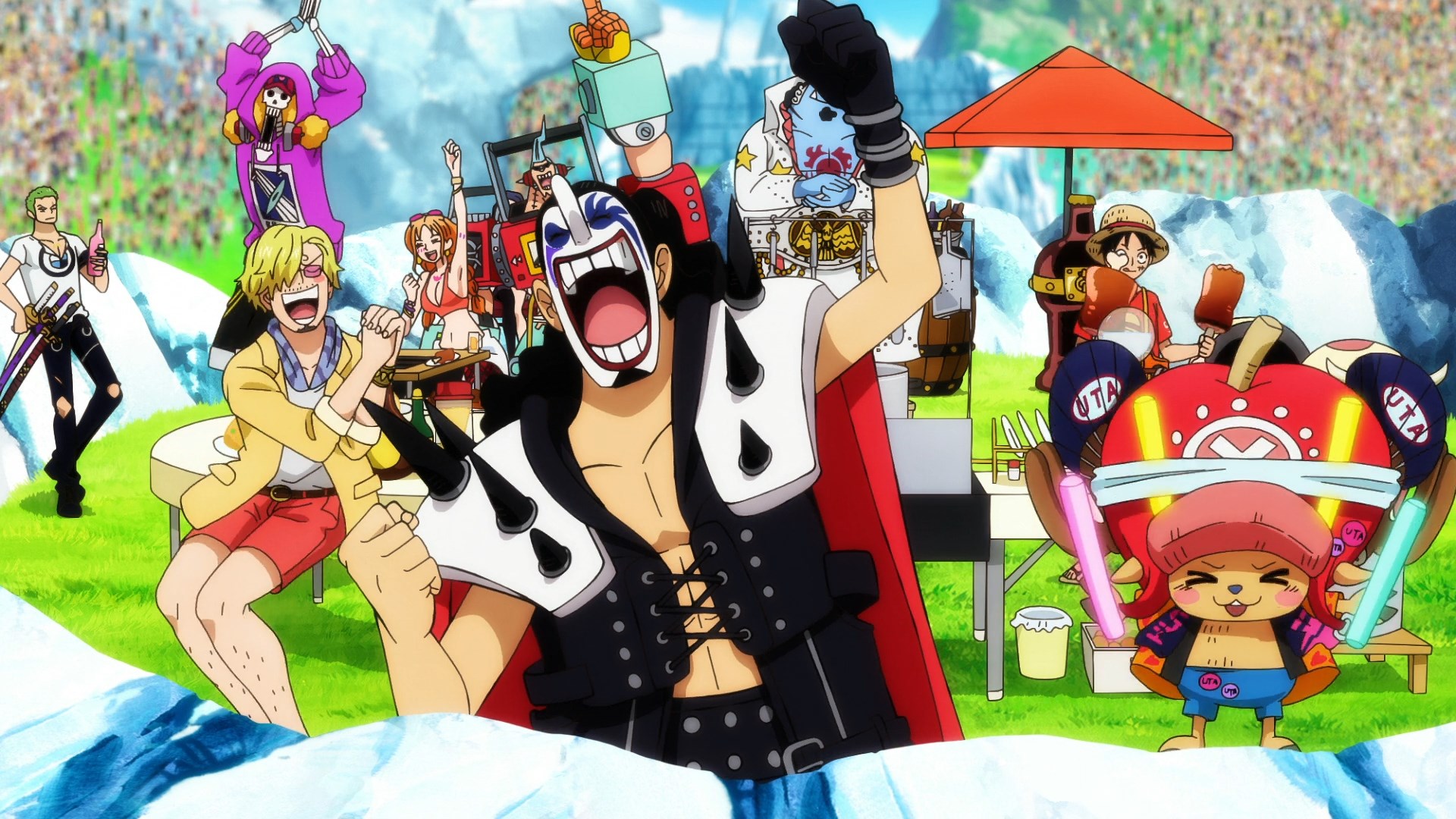 Кадры из Ван-Пис: Красный (2022)