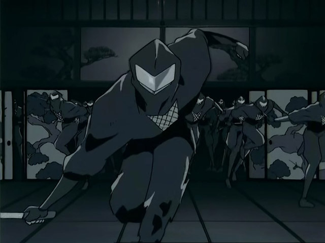 Кадры из Ученики ниндзя (1996)