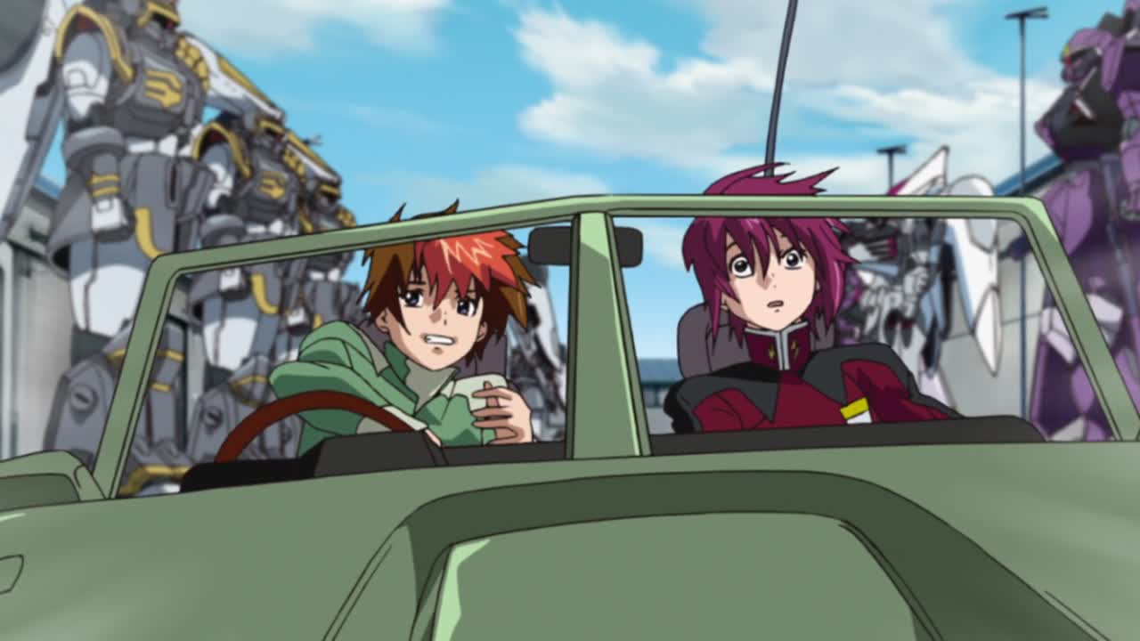 Кадры из Мобильный воин Гандам: Судьба поколения (2004)