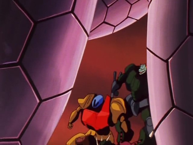 Кадры из Меха-воины: Месть Хроноса (1986)