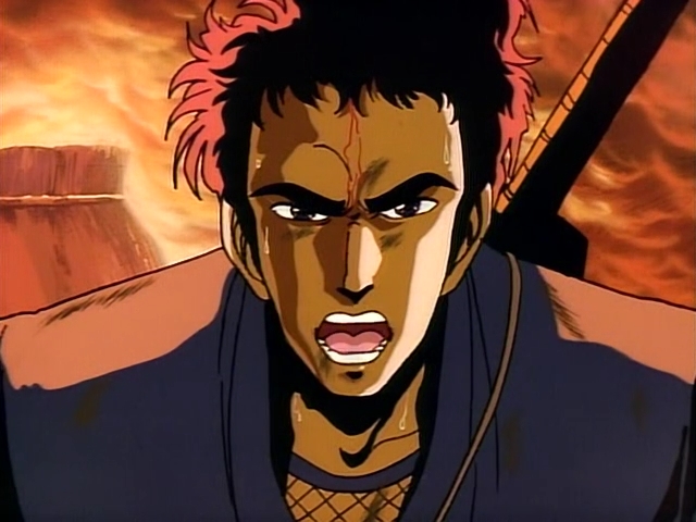 Кадры из Гнев ниндзя OVA (1987)