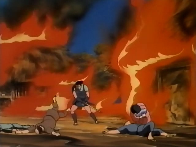 Кадры из Сквозь огонь (1985)