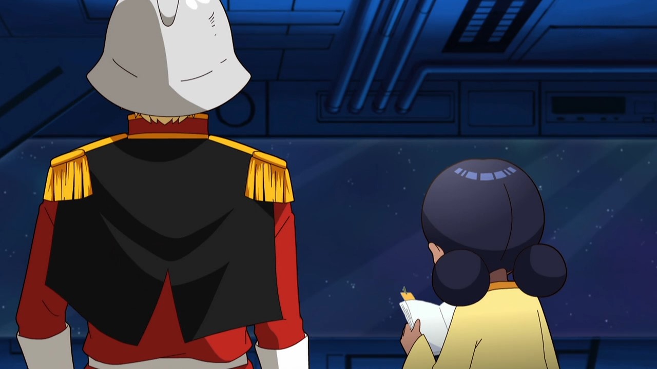 Кадры из Мобильный воин Гандам-сан (2014)